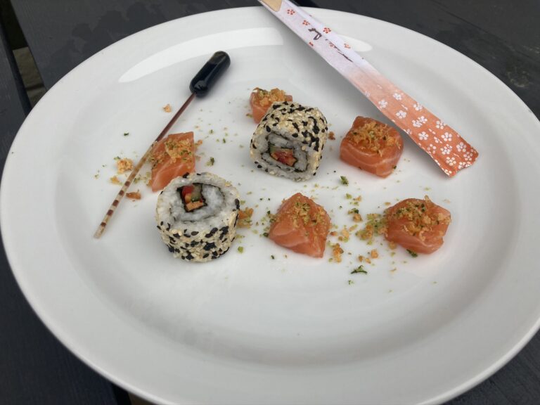 California Rolls & Cured Salmon