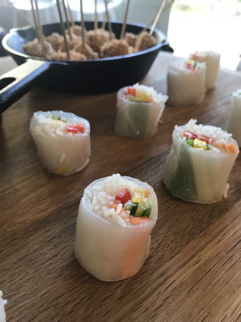 Vietnamese Rice Rolls