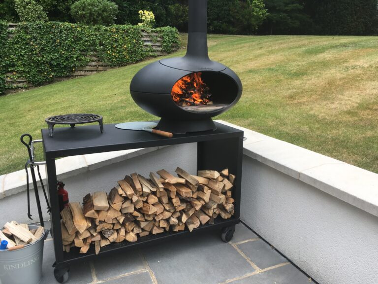 Wood Fired Oven in garden
